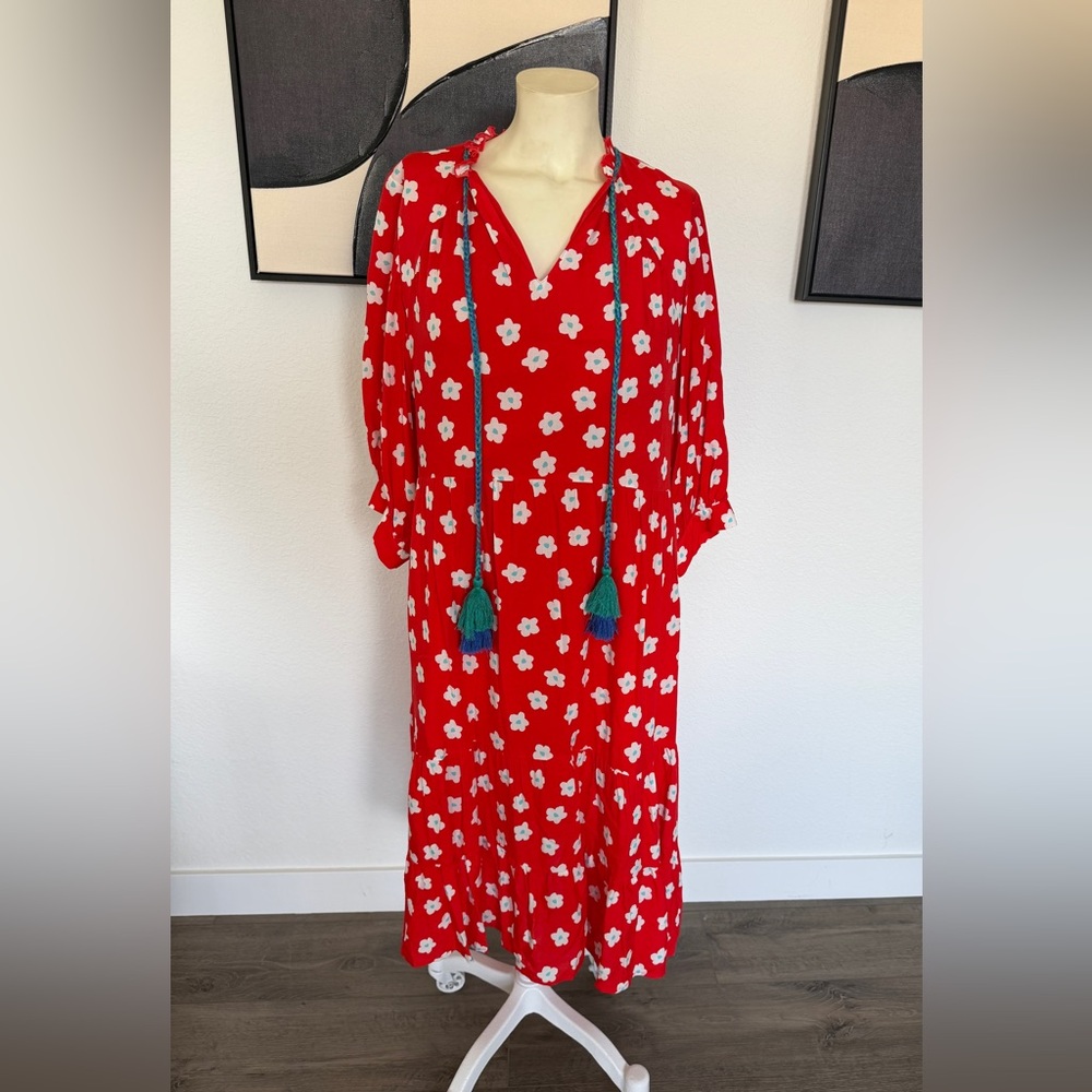 Painted Daisy Dress- CROSBY by Mollie Burch-Small